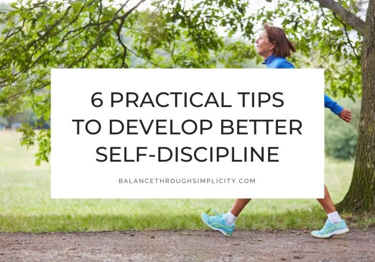 Tips to develop better self-discipline