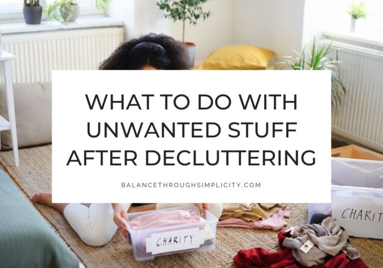 Unwanted stuff