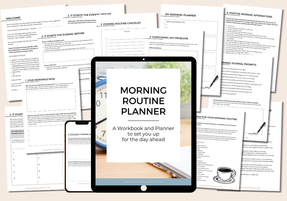 Morning Routine Planner