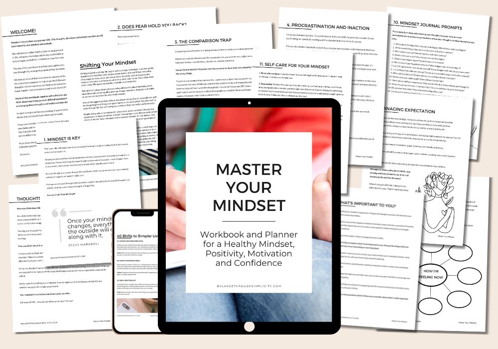 Master Your Mindset Workbook