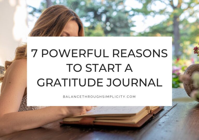 7 Powerful Reasons to Start a Gratitude Journal