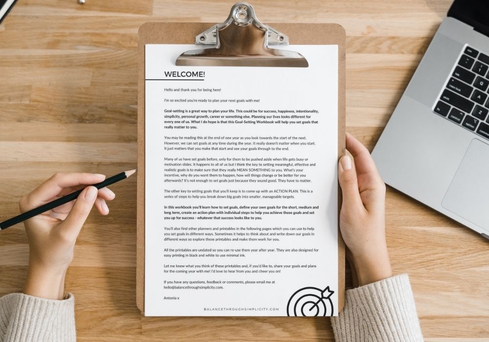 Goal-Setting Workbook