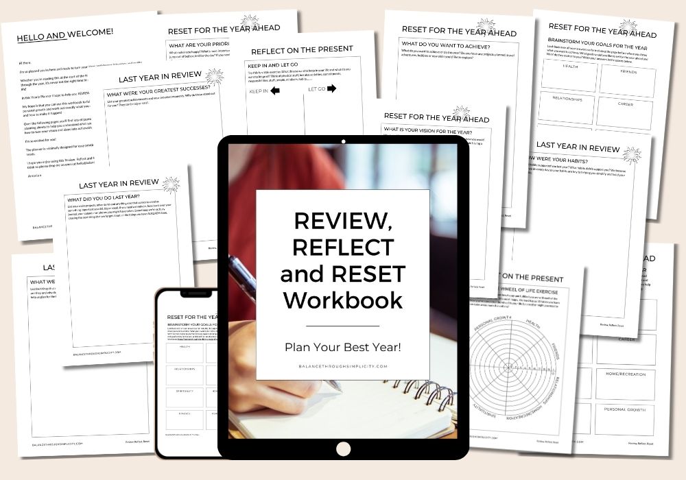 Review, Reflect and Reset Workbook