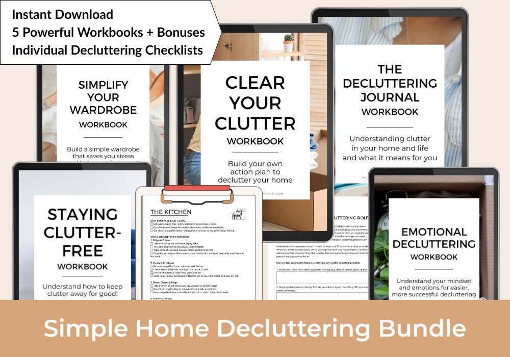 Simple Home Decluttering Bundle