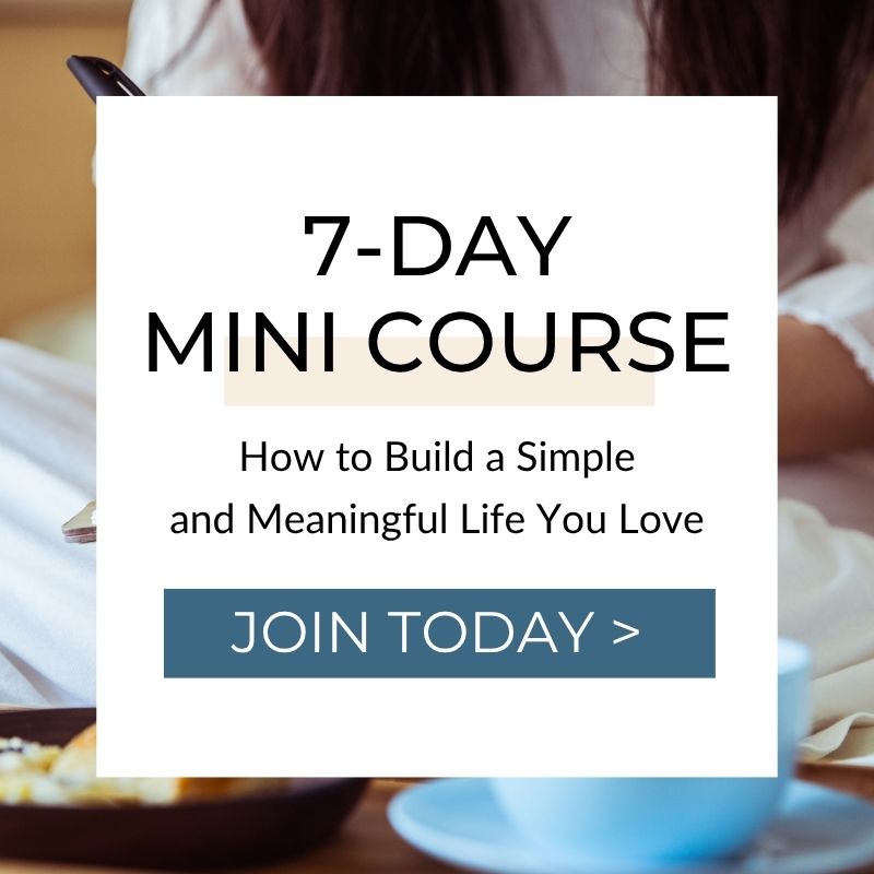Your Intentional Life Mini Course