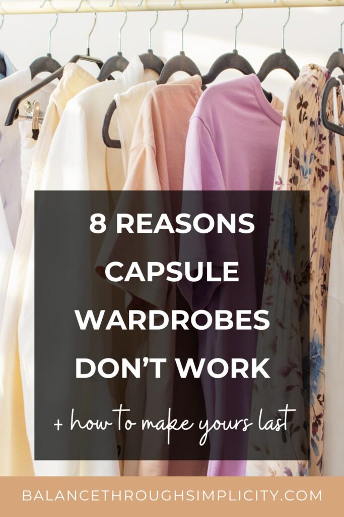8 Reasons why Capsule Wardrobes Don't Work
