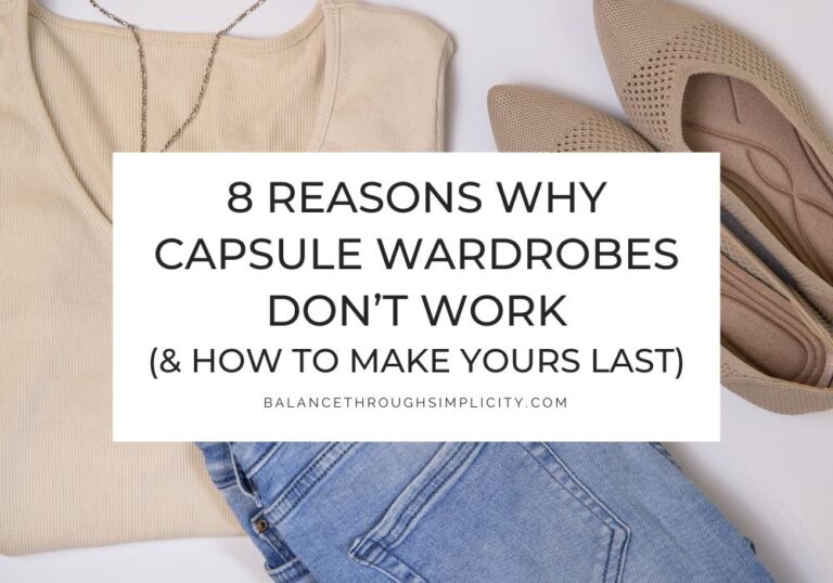 8 Reasons why Capsule Wardrobes Don't Work