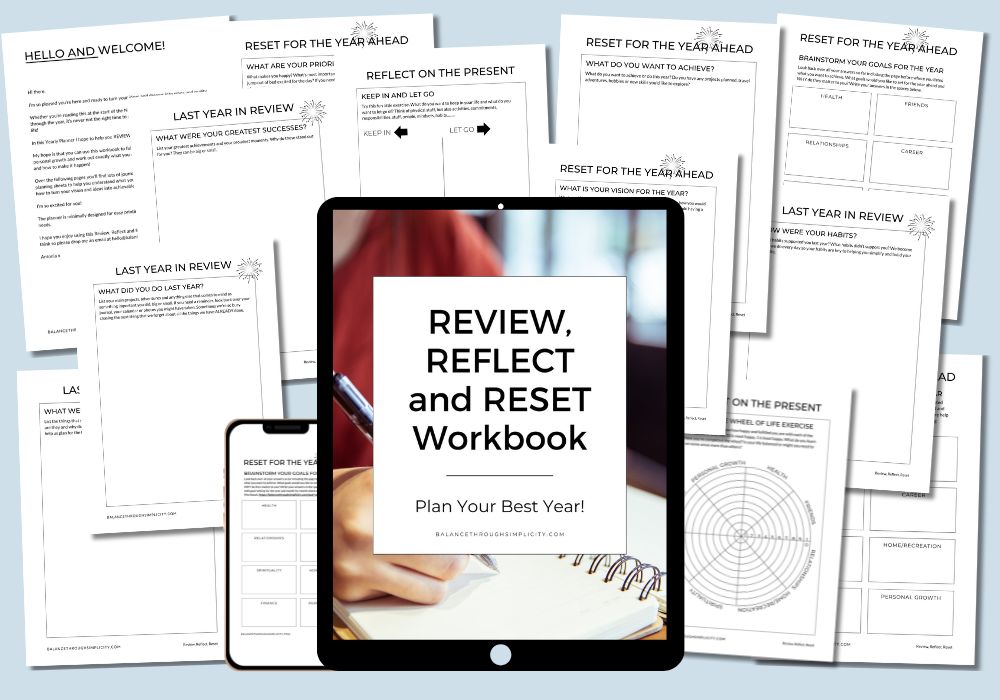 Review, Reflect and Reset Workbook