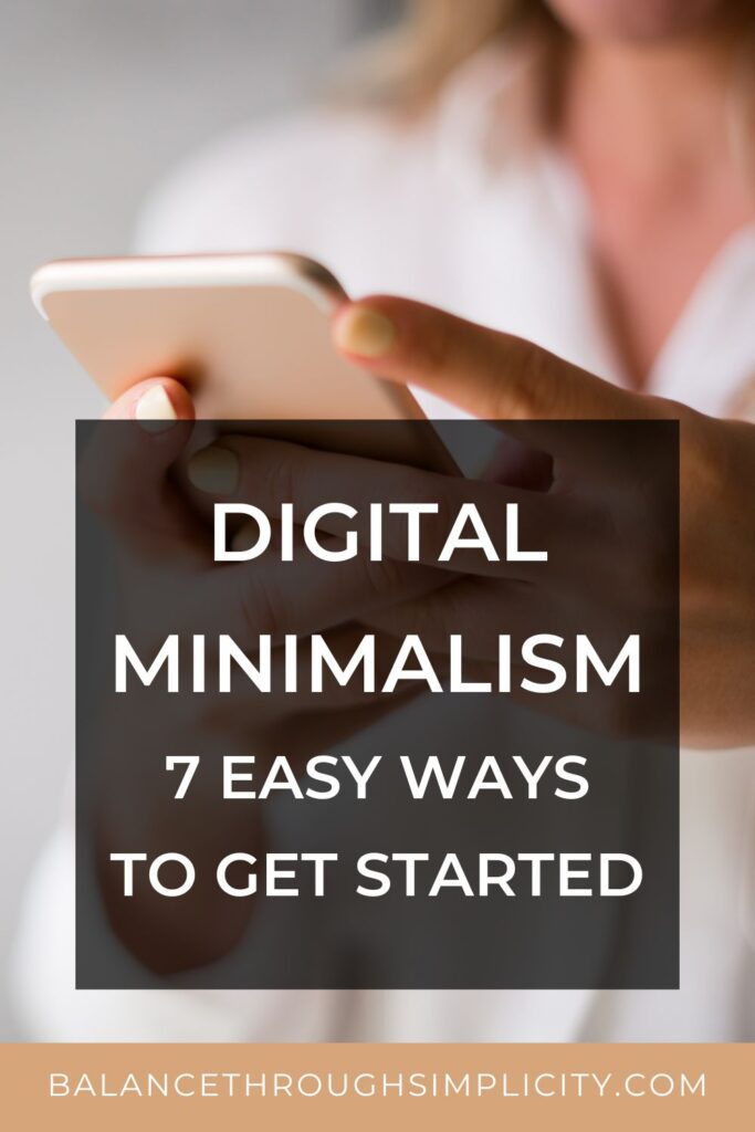 Digital Minimalism