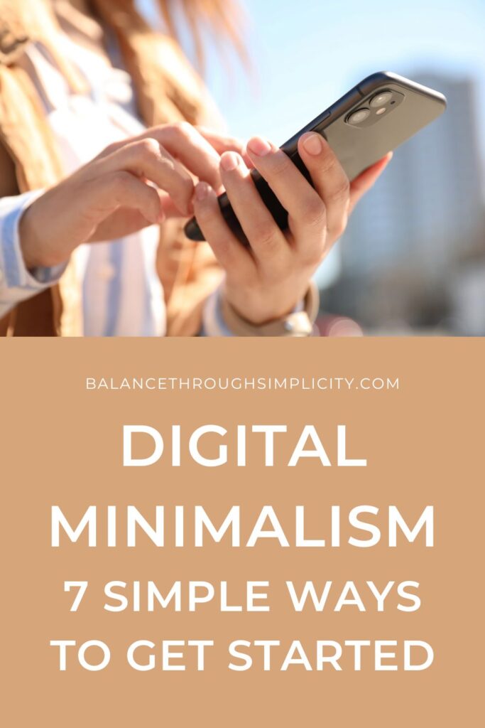 Digital Minimalism
