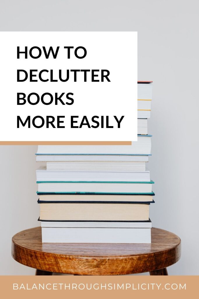 How to Declutter Books