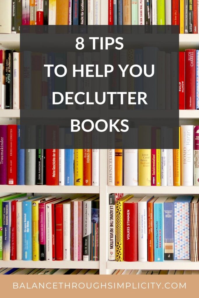 How to Declutter Books