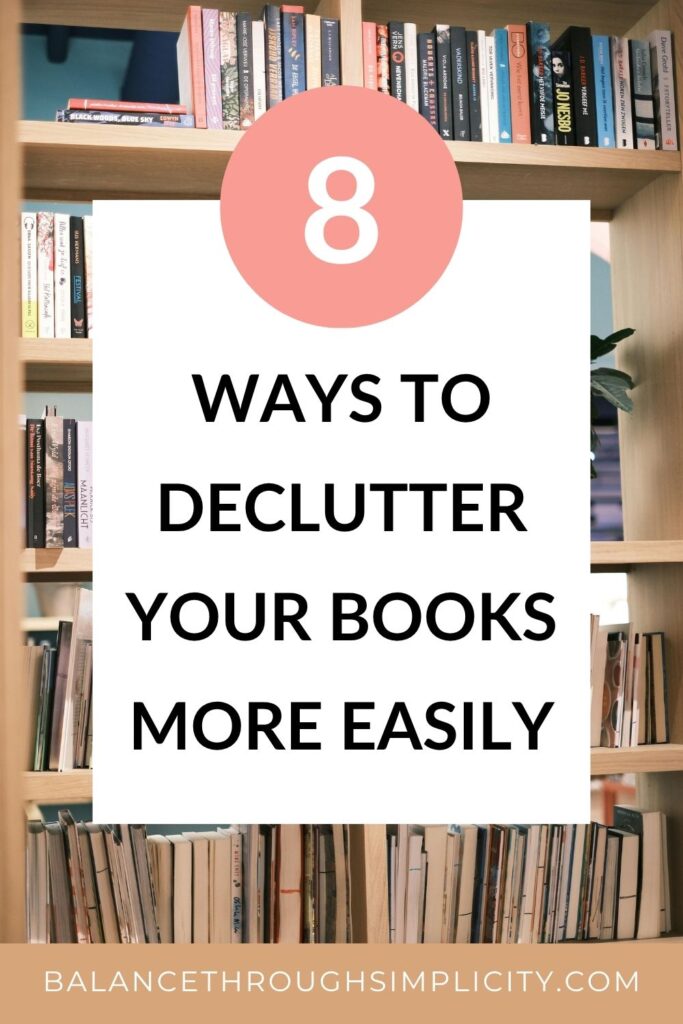 How to Declutter Books