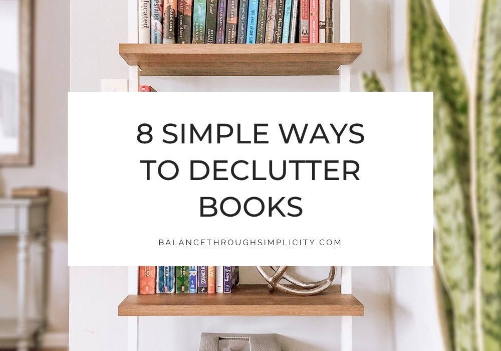 How to Declutter Books