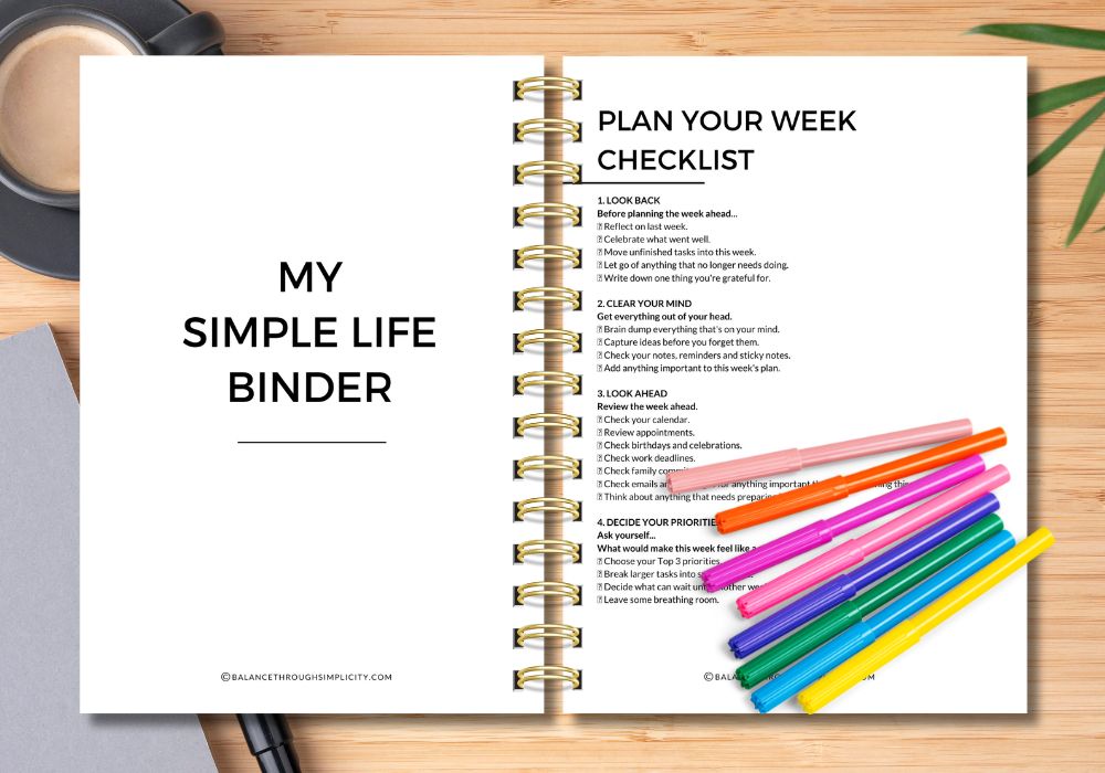 The Simple Life Binder
