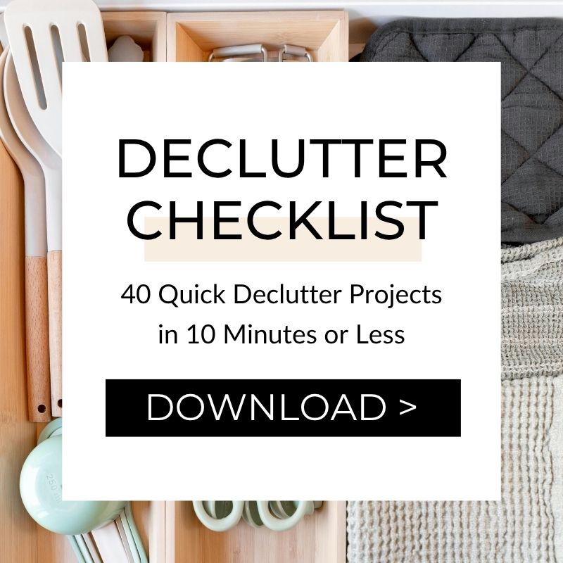 Declutter Checklist