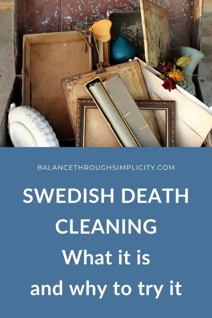 Swedish Death Cleaning