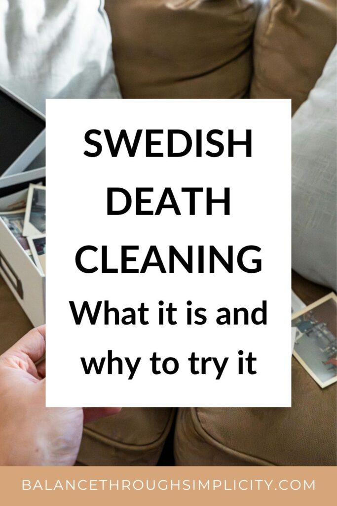 Swedish Death Cleaning