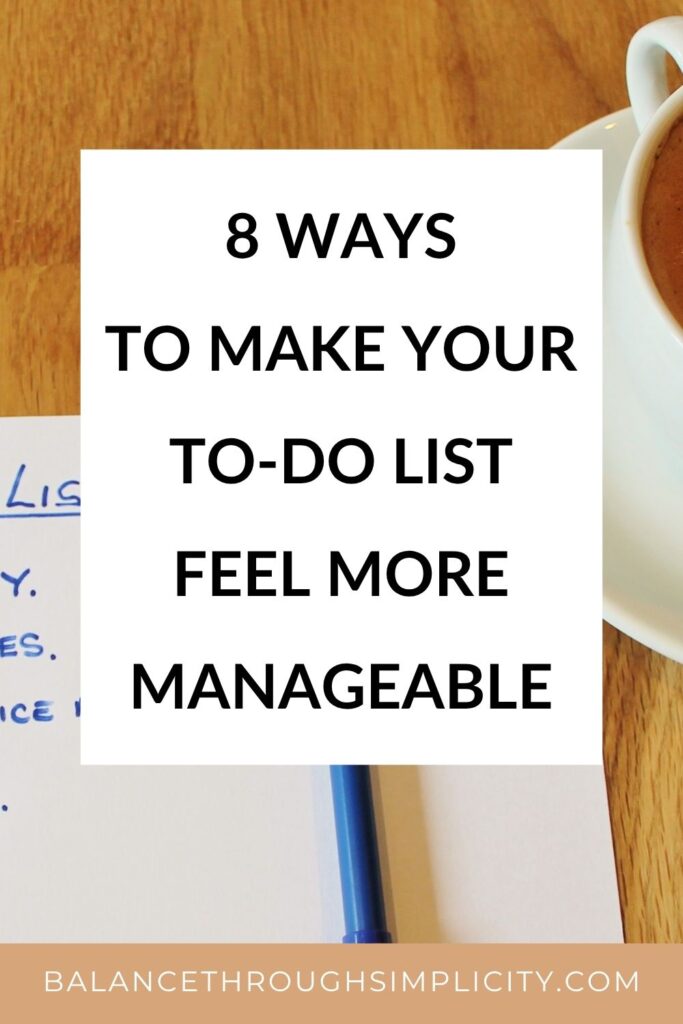 How to Stop Your To-Do List Overwhelming You