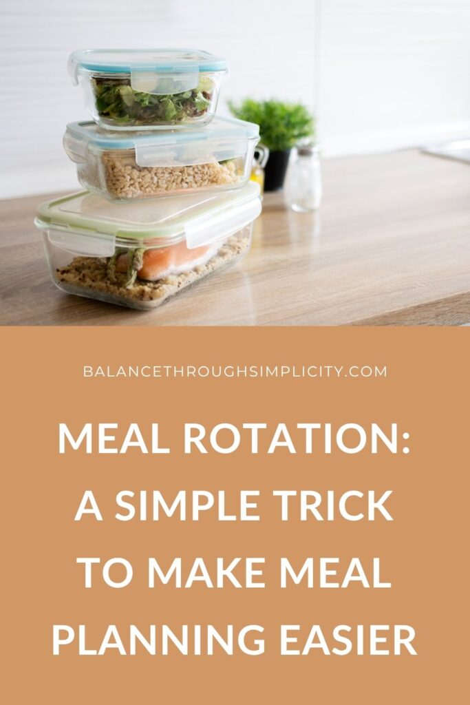 Meal Rotation