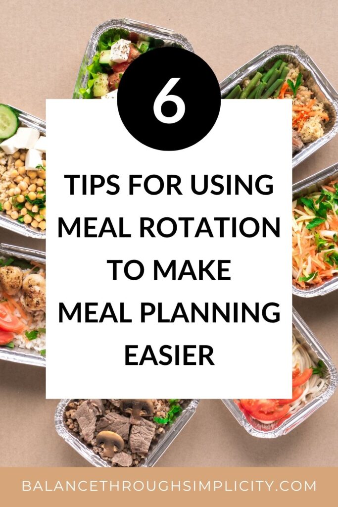 Meal Rotation