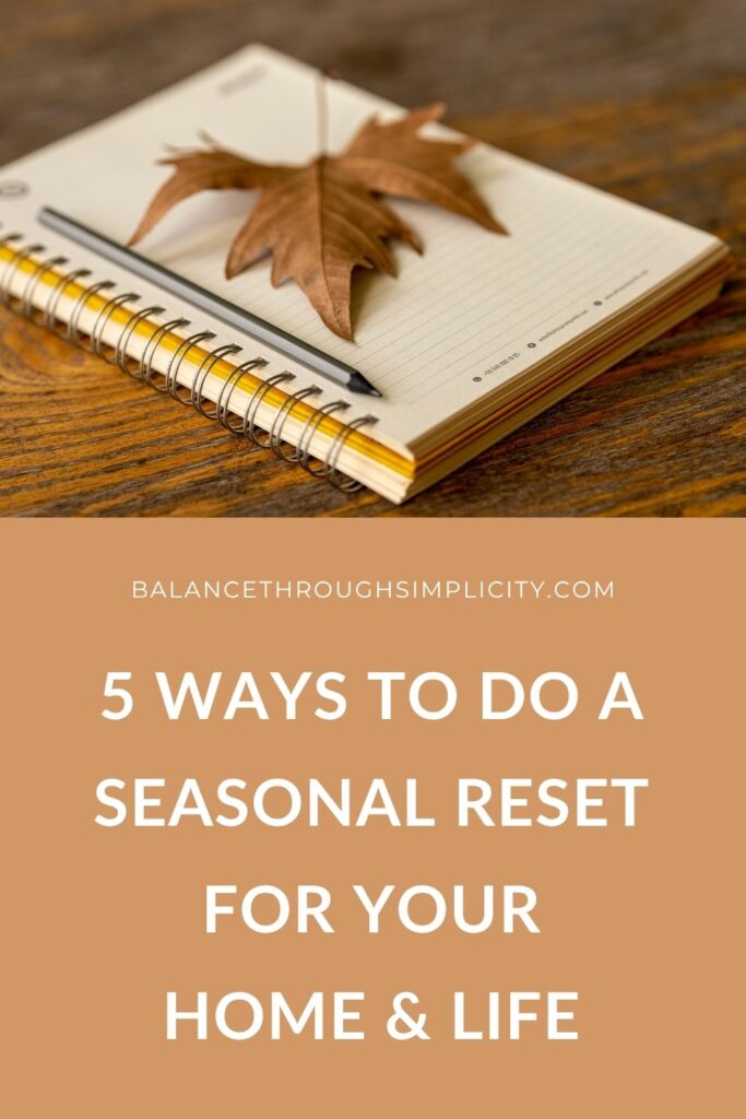 Seasonal Reset